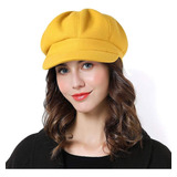 Gorro De Francesa  Para Mujer  Diseño De Boina  Para Otoño