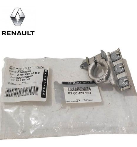 Terminal Polo Bateria Original Renault Clio Logan Sandero...