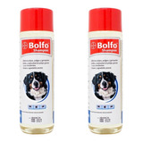 Pack 2 Bolfo Shampoo Bayer 350ml Antipulgas, Piojos Garrapat