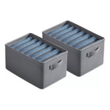 2pcs Cajas De Almacenamiento Para Vaqueros Suéter Grueso