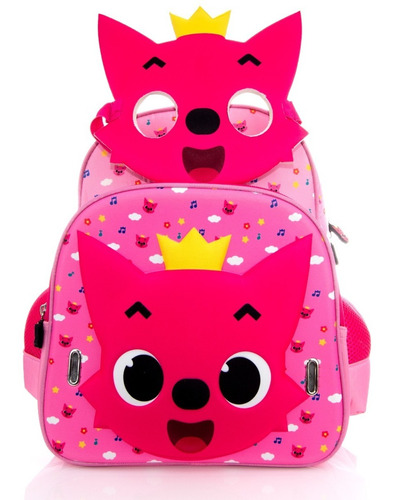 Mochila Baby Shark Pinkfong Original Nueva