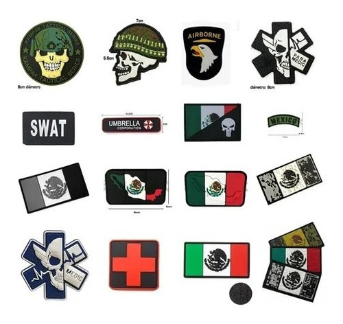 Parche Insignia Táctico Militar Pvc Sorpresa