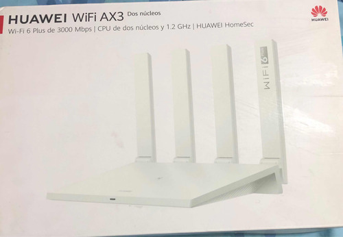 Router Huawei Wifi Ax3 Dual Core Wifi 6 Plus 3000mbps Blanco