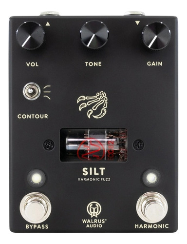 Pedal Walrus Audio Silt Harmonic Fuzz Guitar 12au7 Valvulado