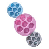 Forma De Silicone Para Cupcake C/7 Divisórias