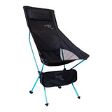 Cadeira Camping Praia Karibu Alumínio By Portable Style Cor Azul