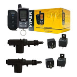 Kit Alarma Viper 3306v + 4 Seguros Electricos Seguridad New