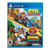 Crash Bandicoot Bundle - N. Sane Trilogy + Ctr Nitro-fueled  Standard Edition Activision Ps4 Físico