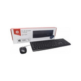 Kit Teclado Y Mouse Naceb Na-112n Alámbrico Usb Negro