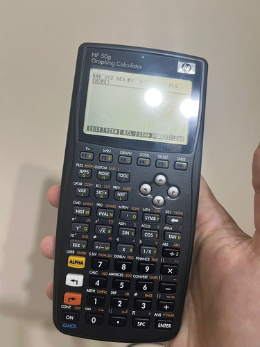 Calculadora Hp 50g Gráfica Usada Único Dono Sd Incluso