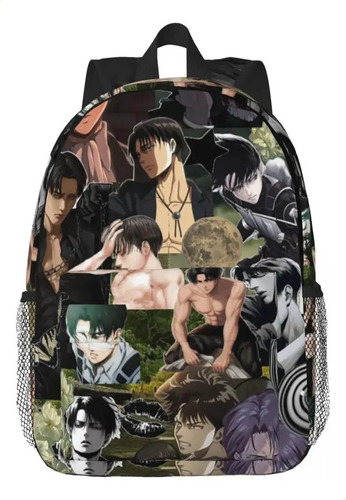 Mochila Levi Ackerman Attack On Titan For Estudiantes, ,
