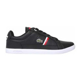 Sapatenis Lacoste Europa Preto Casual