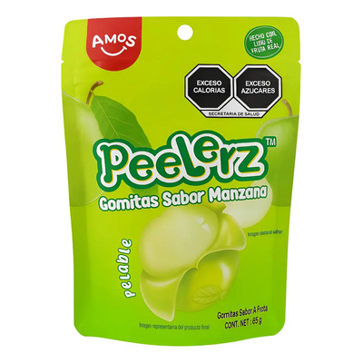 Gomitas Pelables Manzana Verde Peelerz Amos 65 G | Meses sin interés