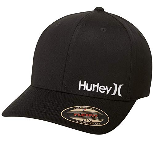 Hurley - Gorra De Béisbol Para Hombre, Ajustada, Elástica,