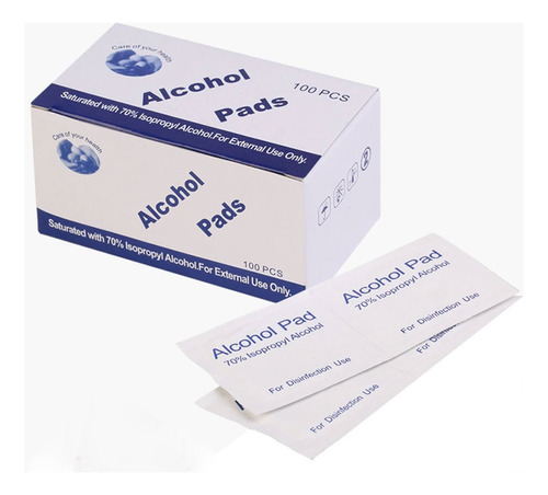 Higiene Alcohol Pad Caja 100 Ud.