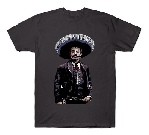 Playera Camiseta El Caudillo Emiliano Zapata Revolucion Mexi