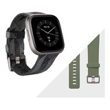 Reloj Inteligente Fitbit Versa 2 - Edicion Especial Color De La Caja Gris