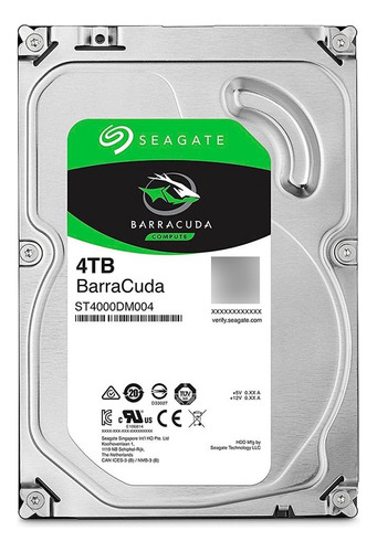 Hd Seagate Barracuda 4tb St4000dm004