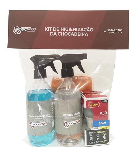 Kit De Higienização De Chocadeira E Ovos