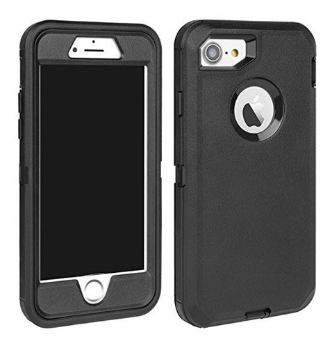 Funda De Uso Rudo 3 En 1 Para iPhone 7 / 8  Normal