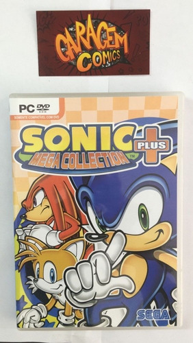 Jogo Sonic Plus Mega Collection - Pc