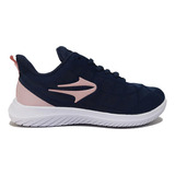 Topper Zapatillas Mujer - Liss Azul Majo-rosa Pow