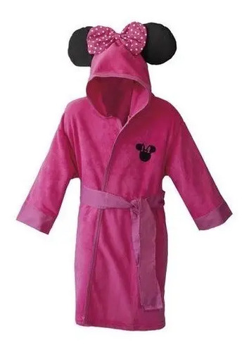 Bata De Baño Para Bebe Toalla De Mickey O Minnie Mouse