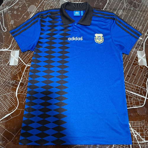 Camiseta Afa Argentina 1994 Suplente Reedición Oficial