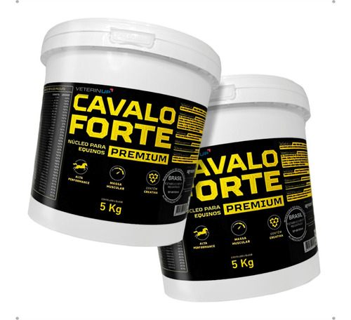 10kg Cavalo Forte Premium Suplemento Cavalo Equinos