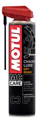 Motul C3 Chain Lube Off Road Lubricante Cadena Moto 400ml