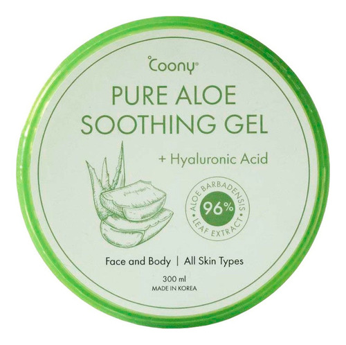 Coony Pure Aloe Soothing Gel Corporal Con Acido Hialuronico