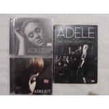 Cd Adele Lote 3cd + Dvd No Cindy Simon Gaga Dua Madonna Nick