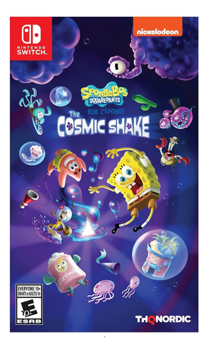 Jogo Switch Spongebob Squarepants Cosmic Shake Midia Fisico