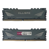 Kit Memória Kllisre 16gb (2x8gb) Ddr4 2666mhz