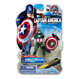 Marvel Captain America Jungle Trooper Battle Shield 2010