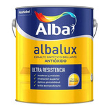 Esmalte Sintetico Albalux Negro Brillante X 4 Lts Alba - Mm