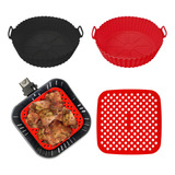 Kit 1 Forma + 1 Tapete Protetor Para Fritadeira  Air-fryer