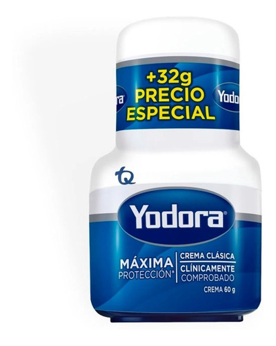 Desodorante Yodora Crema Clásica - g a $302