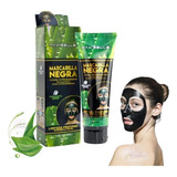 Mascarilla Facial Alóe Vera Puntos Negros Rostro  Limpieza