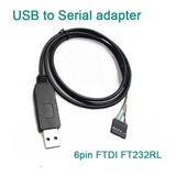 Cable Usb Ttl Ftdi Ft232rl Rts Cts 6 Hilos 6 Pines Itytarg