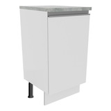 Balcão Madesa Glamy 40 Cm 1 Porta - Branco G2440009gl