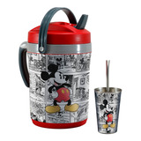 Set Terere Termo Vaso Bombilla, Mickey Mouse