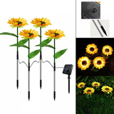 Farol Decorativo Con Forma De Girasol Para Jardín