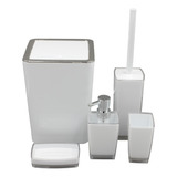 Kits De Acessórios 5 Peças Para Banheiro Lavabo Verona Luxo