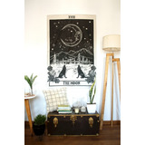 Tapiz Pared Moon Tarot Astrologia 92x140cm Deco Artico Store