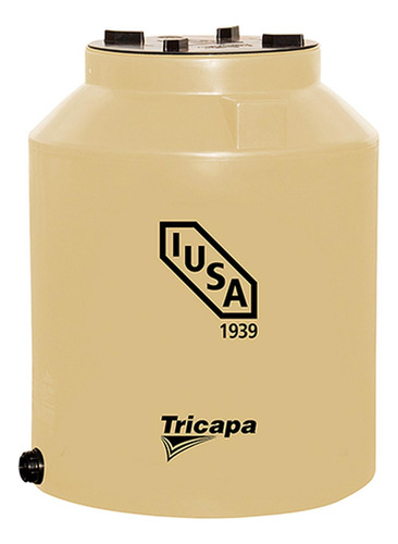 Tinaco 600 L Beige C/accesorios, Envío Zona Metropolitana