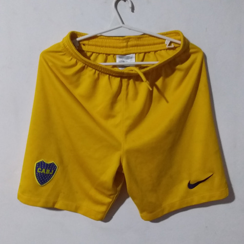 Short De Boca Juniors Amarillo Nike Original Talle Niño