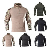 Hombre Uniforme Militar Táctico Hombres Camisa De Combate