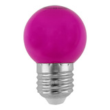Lámpara Led Gota Guirnalda Púrpura 1w = 25w Rosca E27 Color