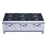 Parrilla Migsa Xrb-6-mg Quemadores Tacos Guisados Cocina Color Gris